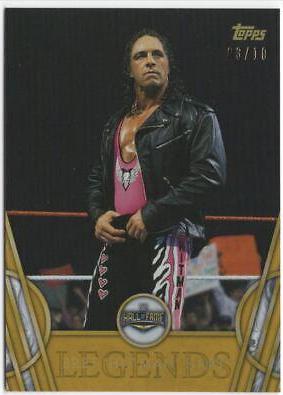 Bret 'Hit Man' Hart [Gold] #8