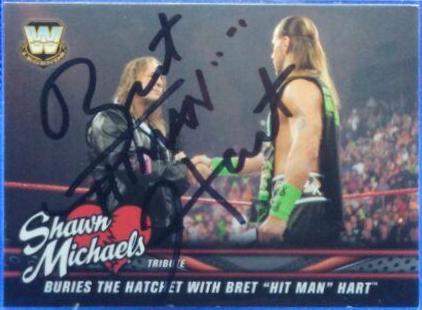 Bret 'Hit Man' Hart #A-BH