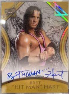 Bret 'Hit Man' Hart [Gold] #A-BH