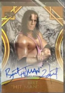 Bret 'Hit Man' Hart [Silver] #A-BH