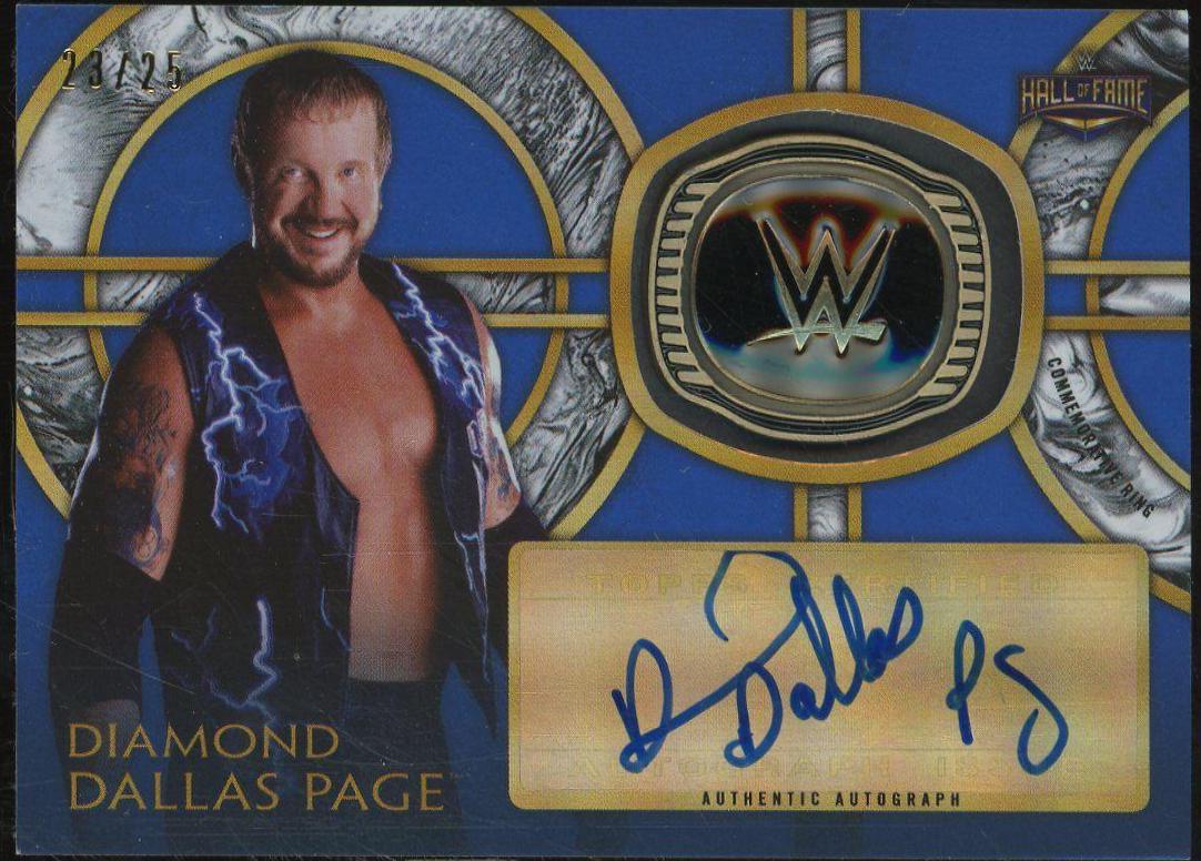 Diamond Dallas Page [Blue] #A-DP