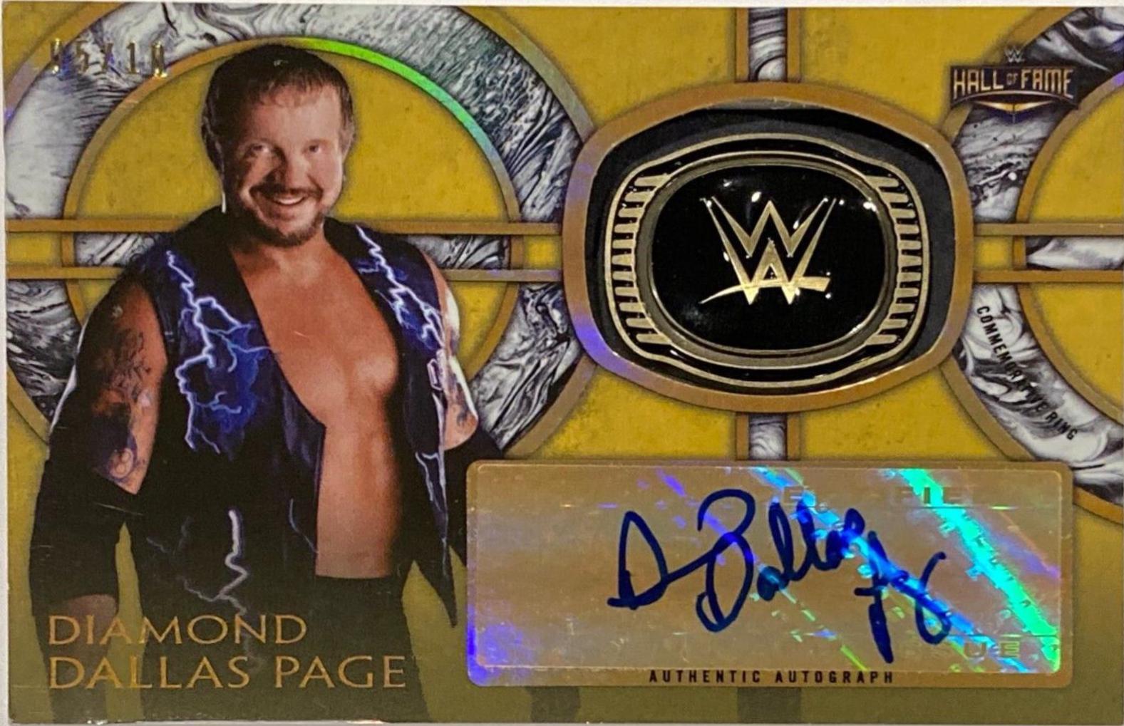 Diamond Dallas Page [Gold] #A-DP