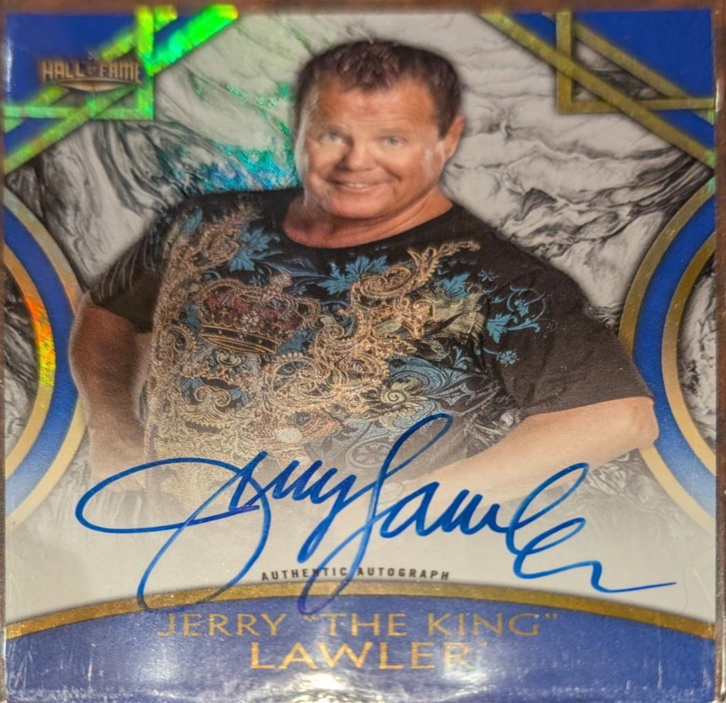 Jerry 'The King' Lawler [Blue] #A-JL
