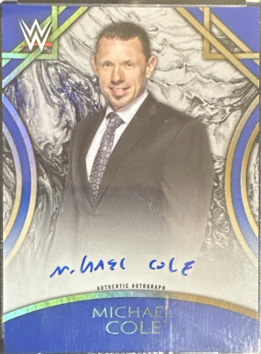 Michael Cole [Blue] #A-MC