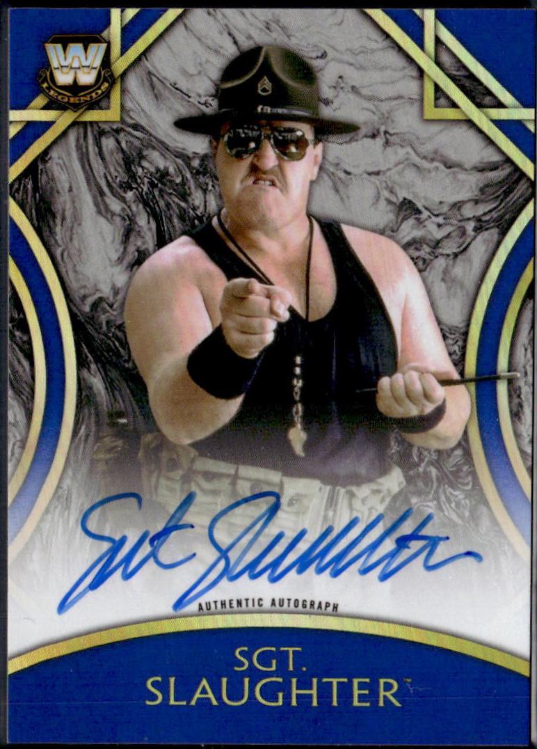Sgt. Slaughter [Blue] #A-SS