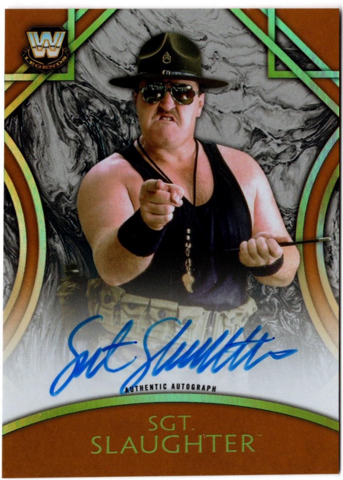 Sgt. Slaughter [Bronze] #A-SS