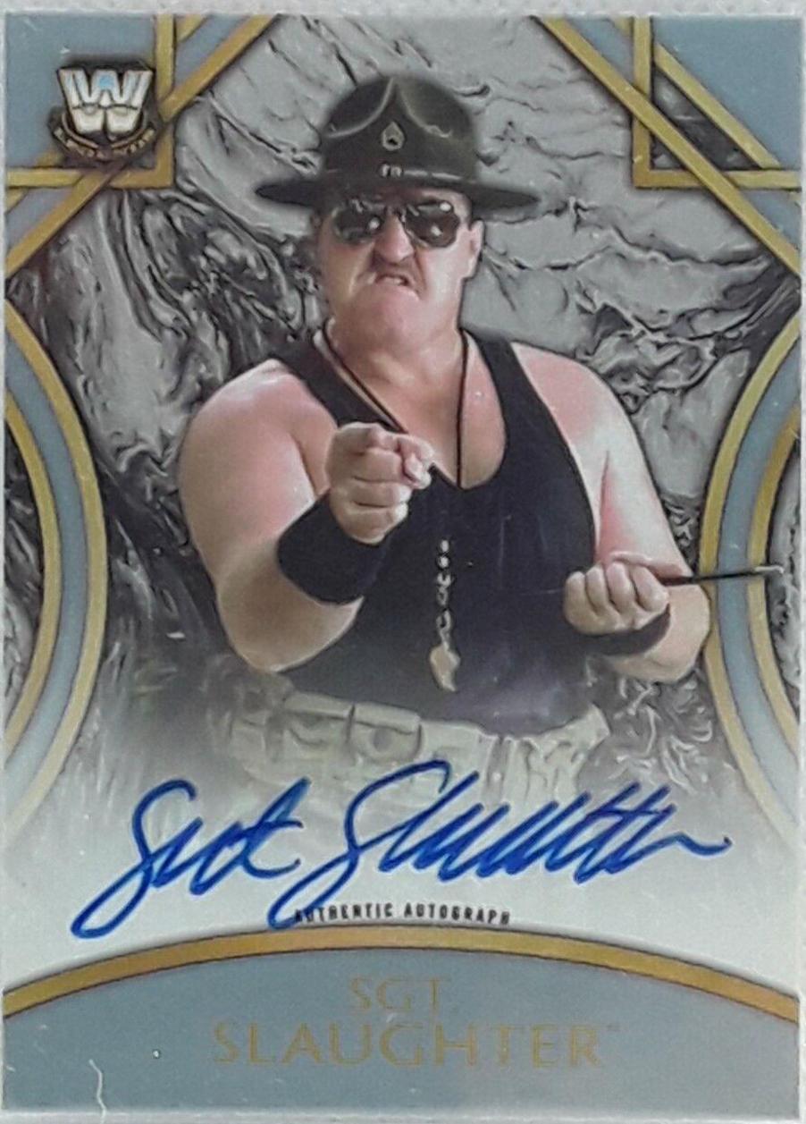 Sgt. Slaughter [Silver] #A-SS