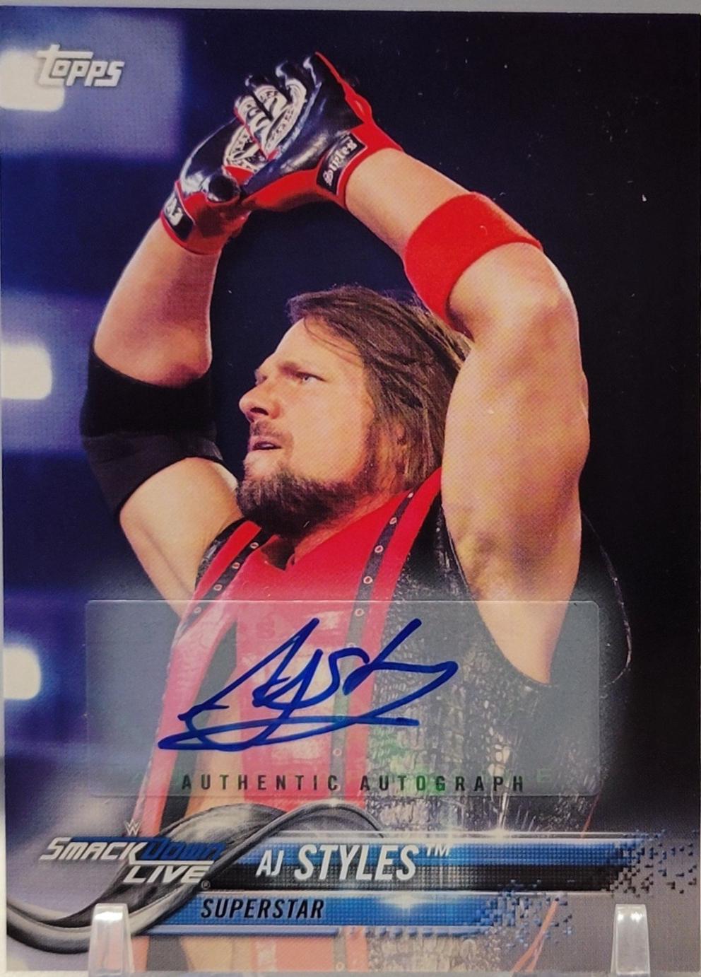 AJ Styles [Autograph] #2