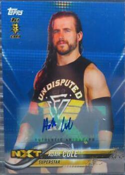 Adam Cole [Blue Autograph] #1