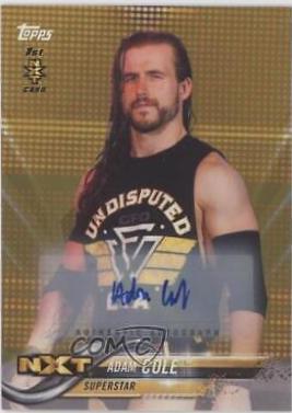 Adam Cole [Gold Autograph] #1