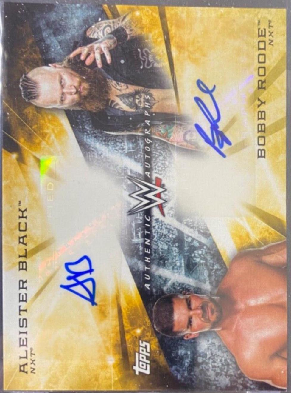Aleister Black [Gold Autograph] #5