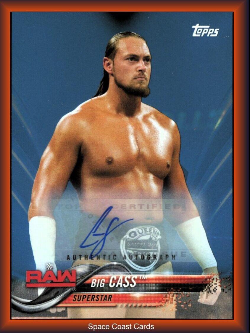 Big Cass [Blue Autograph] #78
