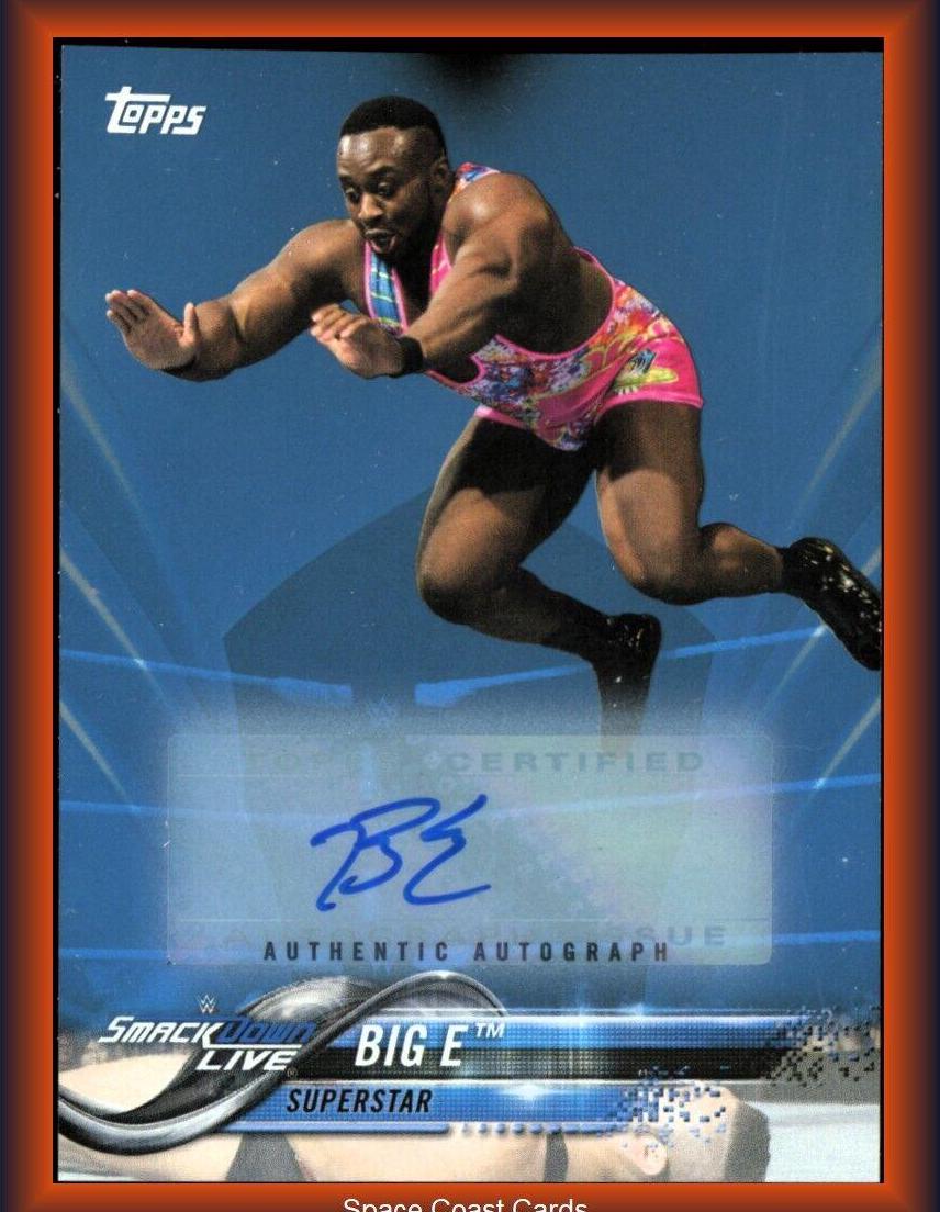 Big E [Blue Autograph] #11