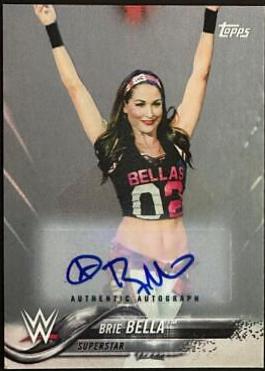 Brie Bella [Silver Autograph] #18