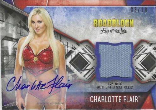 Charlotte Flair [Gold Autograph] #24