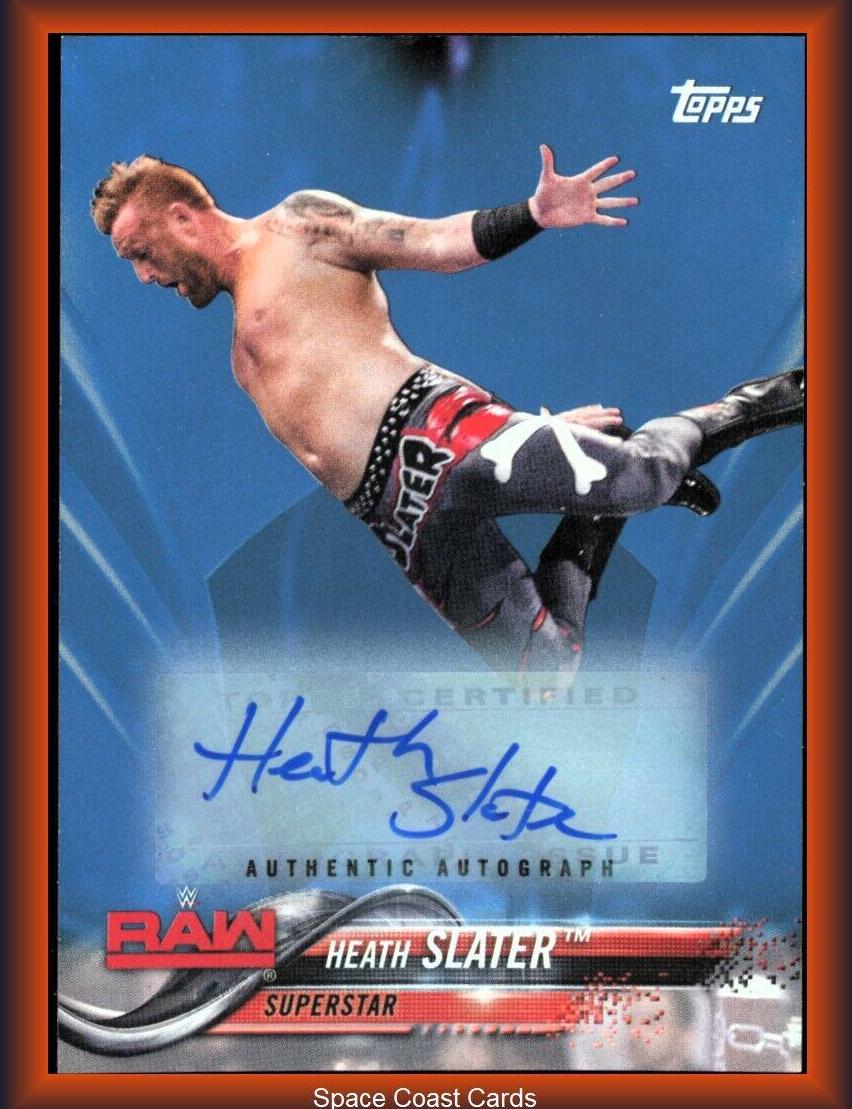 Heath Slater [Blue Autograph] #36