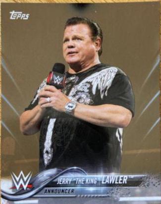 Jerry 'The King' Lawler [Gold] #38