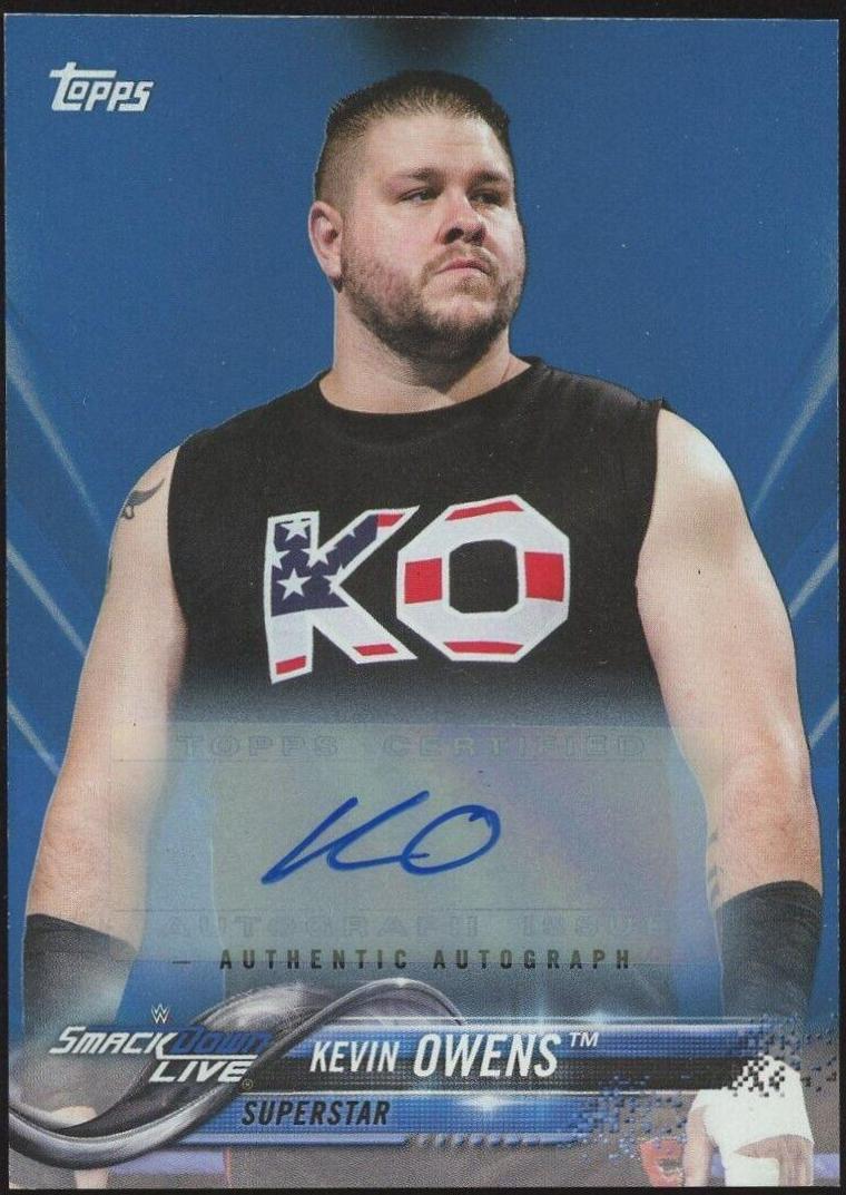 Kevin Owens [Blue Autograph] #47