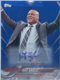 Kurt Angle [Blue Autograph] #49