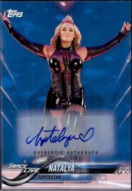 Natalya [Blue Autograph] #66