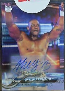 Shelton Benjamin [Autograph] #83