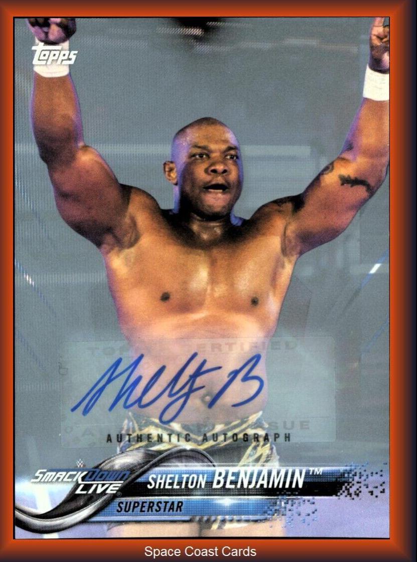 Shelton Benjamin [Silver Autograph] #83