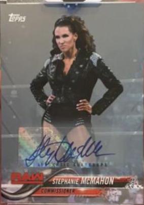 Stephanie McMahon [Silver Autograph] #86