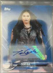 Tamina [Blue Autograph] #88