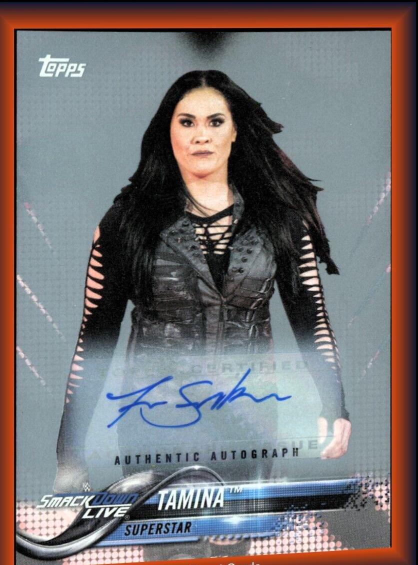 Tamina [Silver Autograph] #88