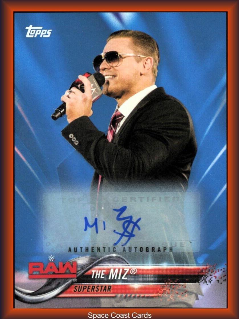 The Miz [Blue Autograph] #61