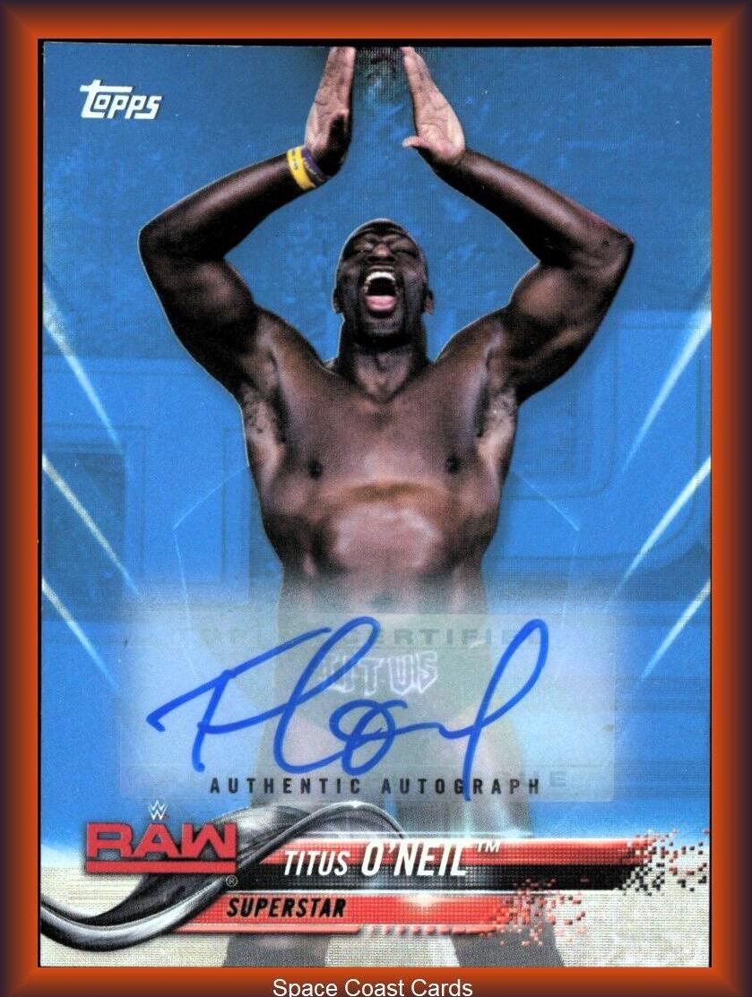 Titus O'Neil [Blue Autograph] #89