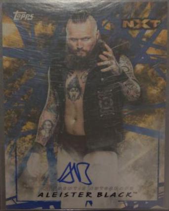 Aleister Black [Blue] #A-AB