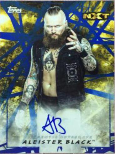 Aleister Black [Gold] #A-AB