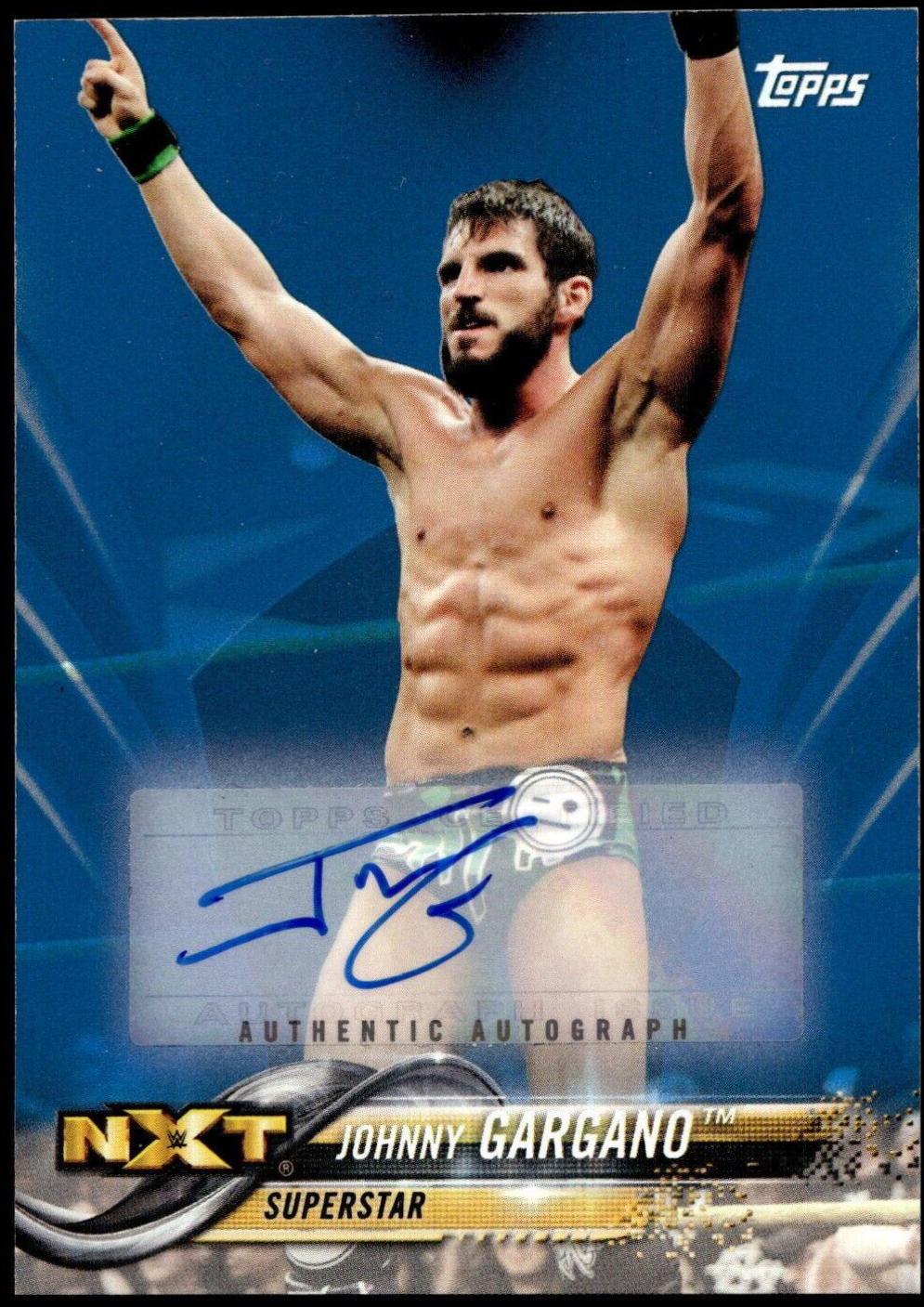 Johnny Gargano [Blue] #A-JG