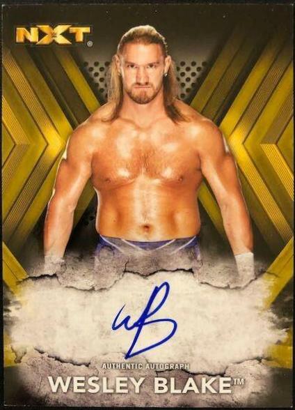 Wesley Blake [Gold] #A-WB