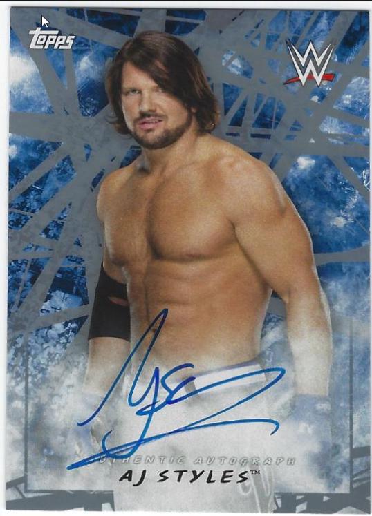 AJ Styles [Silver] #A-AS