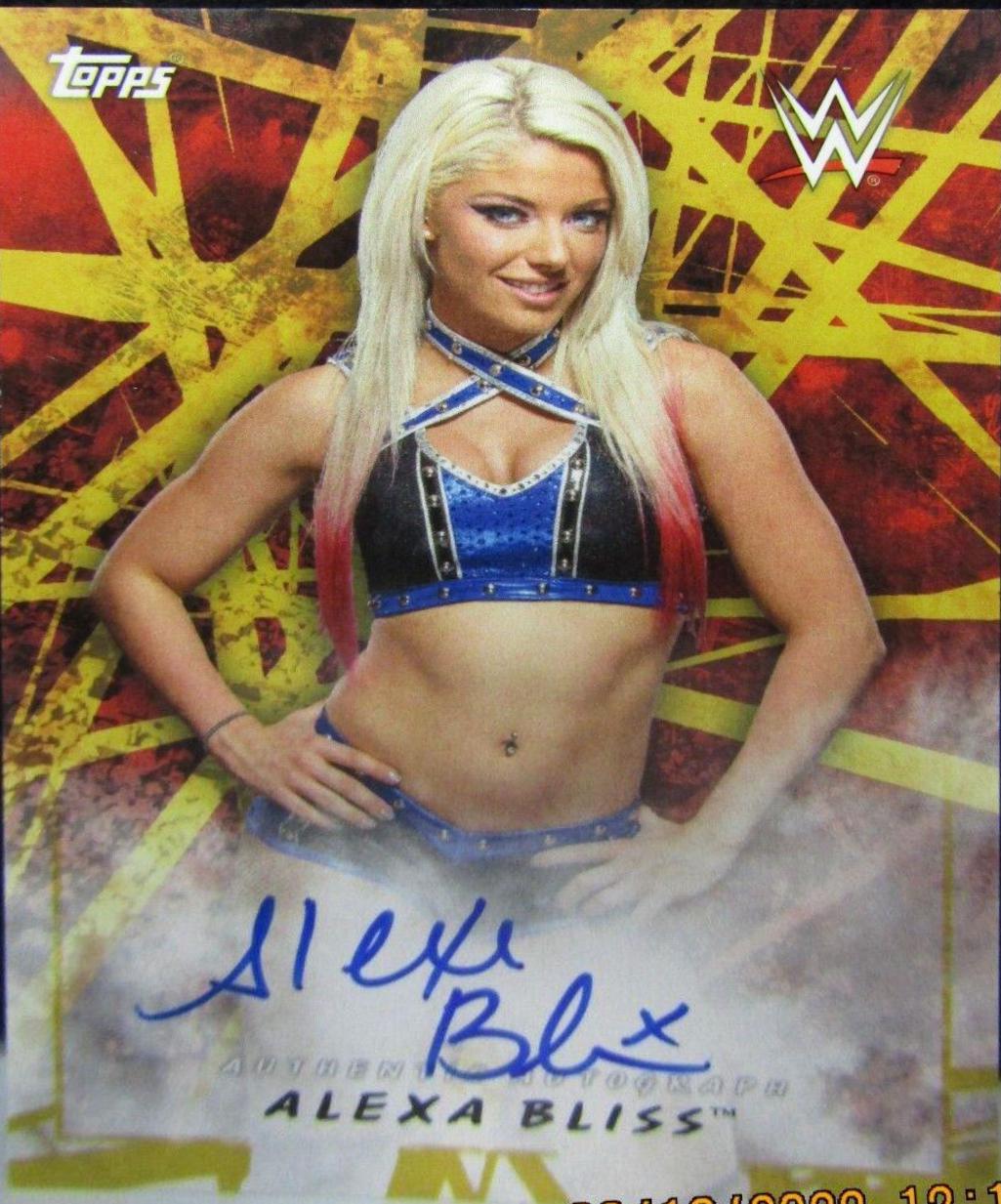 Alexa Bliss [Gold] #A-AL