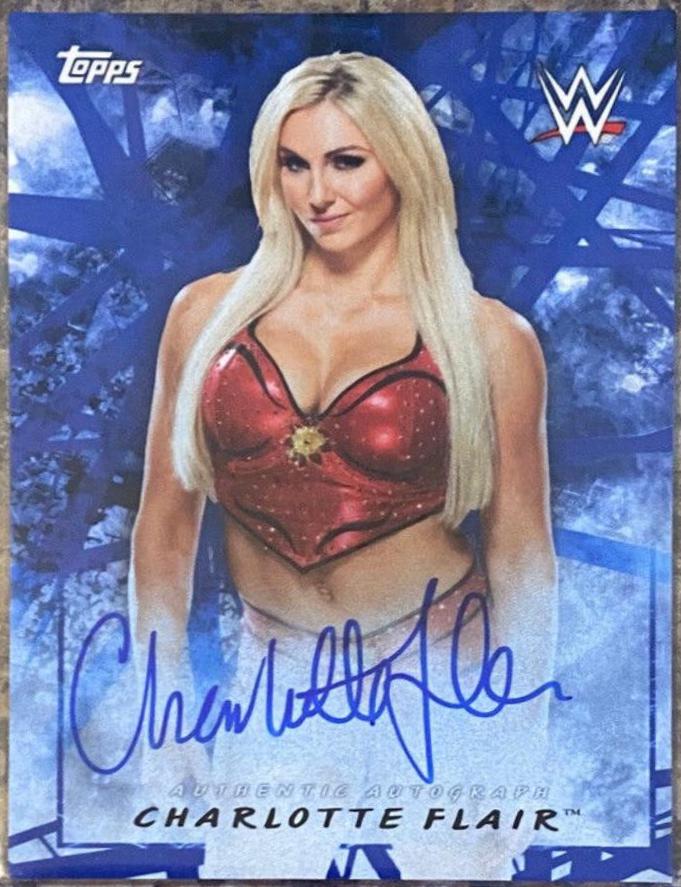 Charlotte Flair [Blue] #A-CF