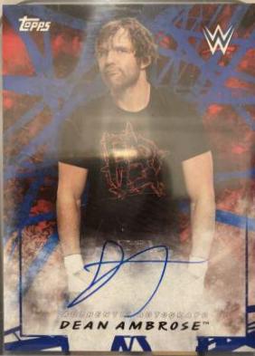 Dean Ambrose [Blue] #A-DA