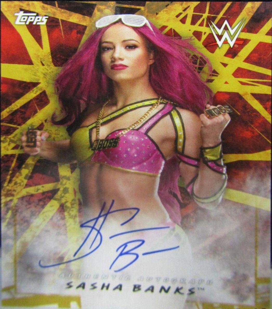 Sasha Banks [Gold] #A-SB