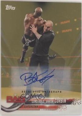 Baron Corbin [Gold Autograph] #106