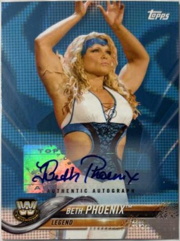 Beth Phoenix [Blue Autograph] #189