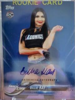 Billie Kay [Blue Autograph] #111