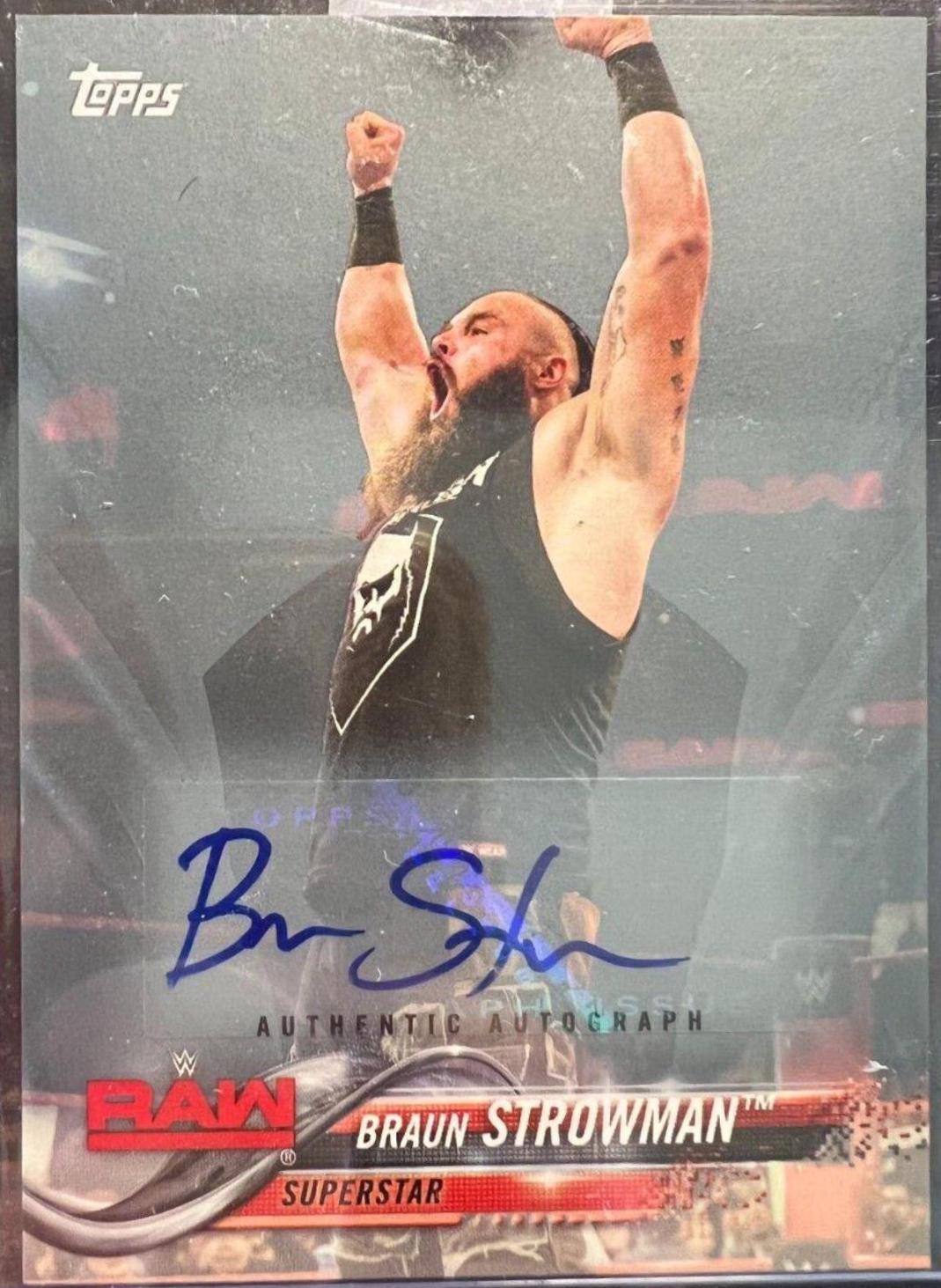 Braun Strowman [Silver Autograph] #113