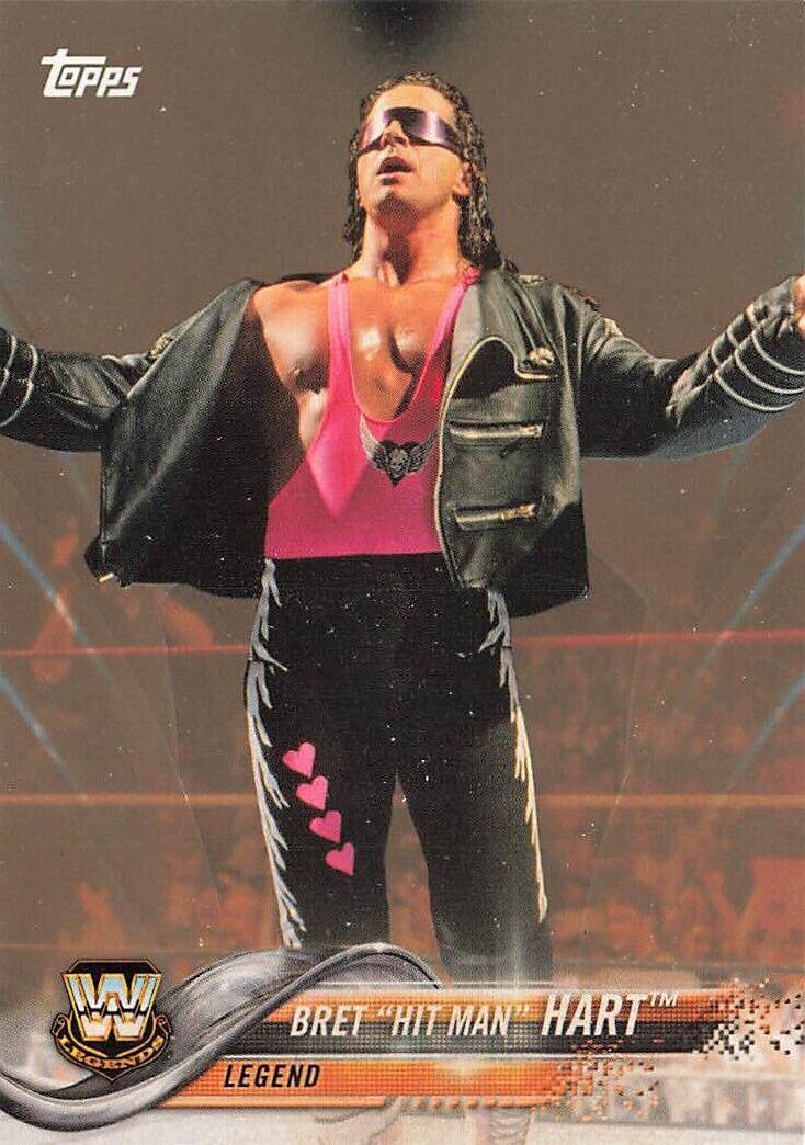 Bret 'Hit Man' Hart [Bronze] #190