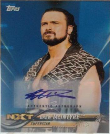 Drew McIntyre [Blue Autograph] #125