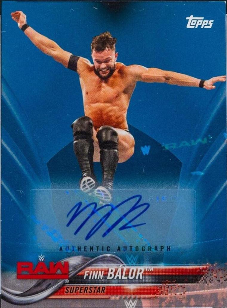 Finn Balor [Blue Autograph] #131