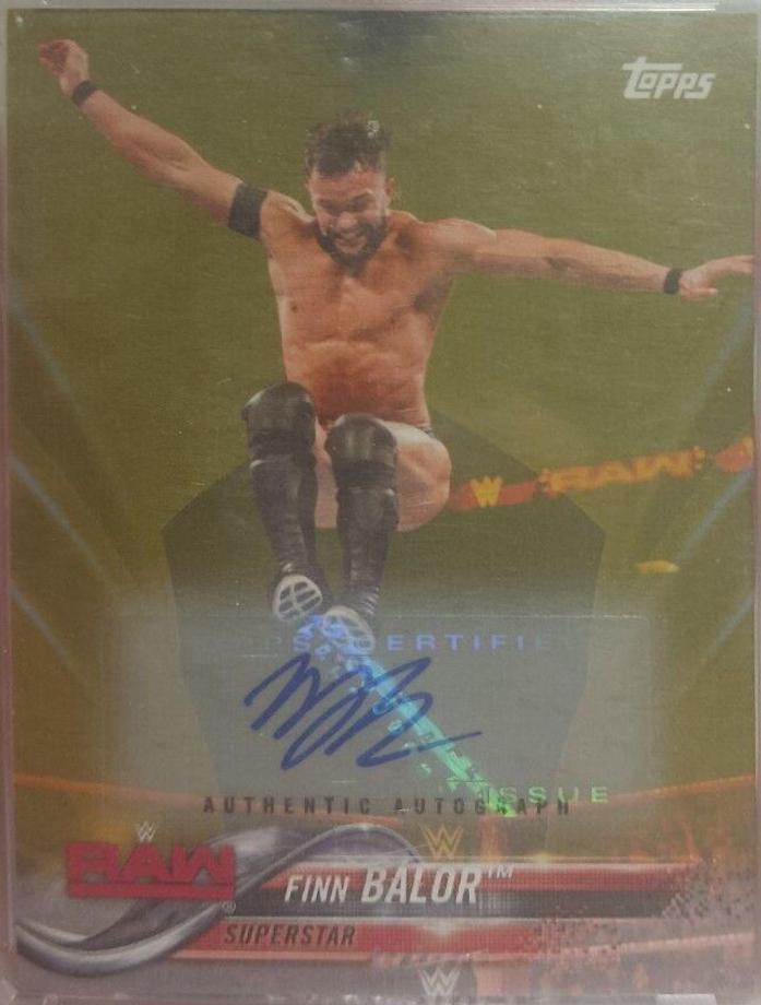 Finn Balor [Gold Autograph] #131