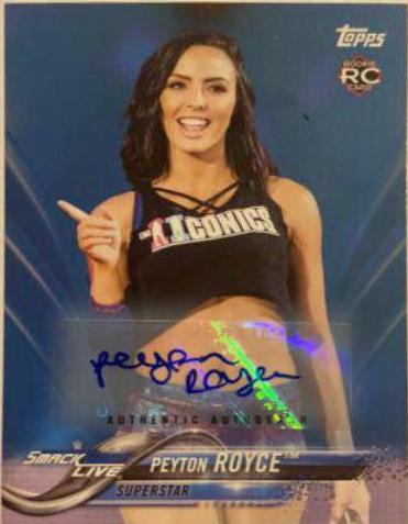 Peyton Royce [Blue Autograph] #158