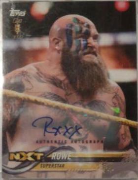 Rowe [Blue Autograph] #166